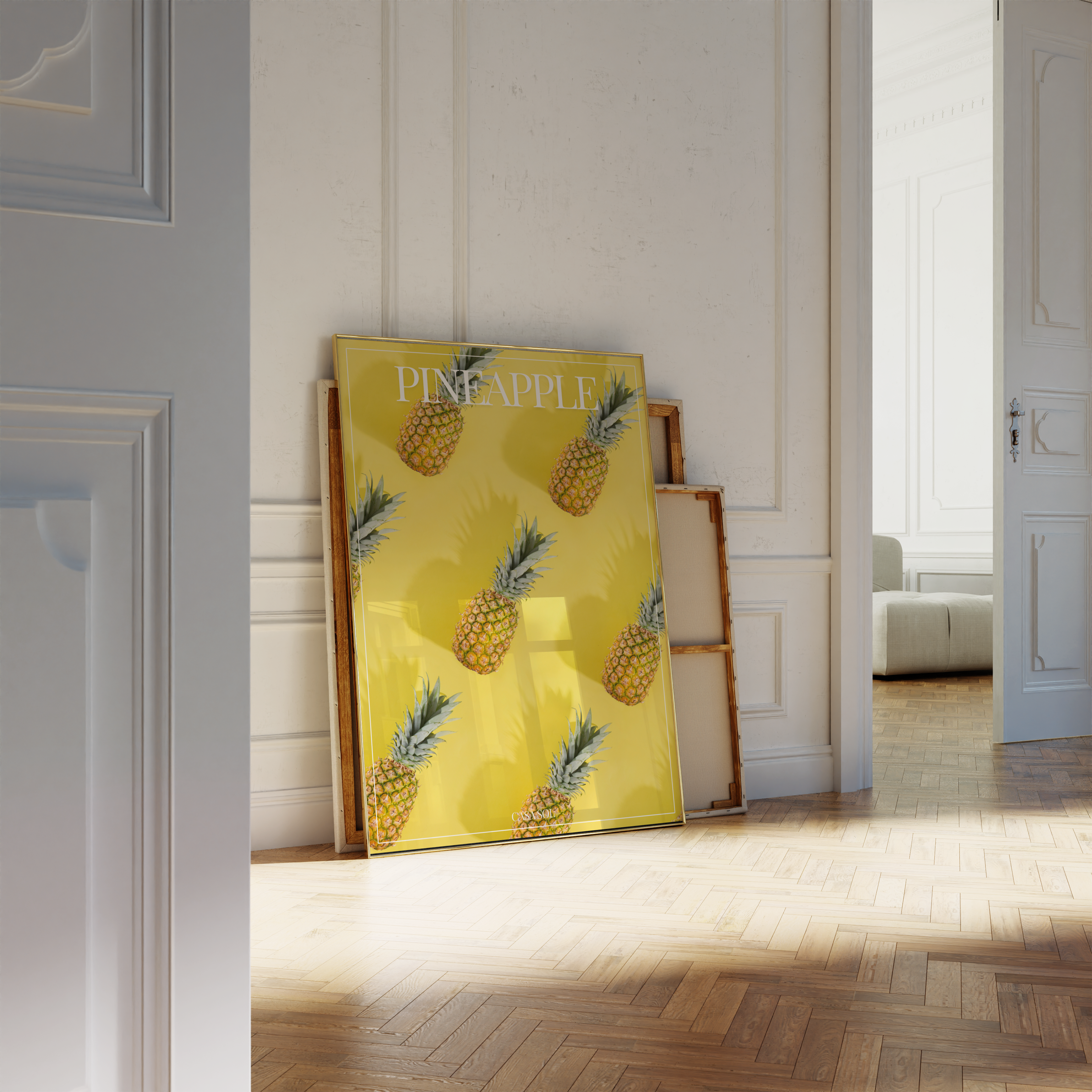 PINEAPPLES PRINT