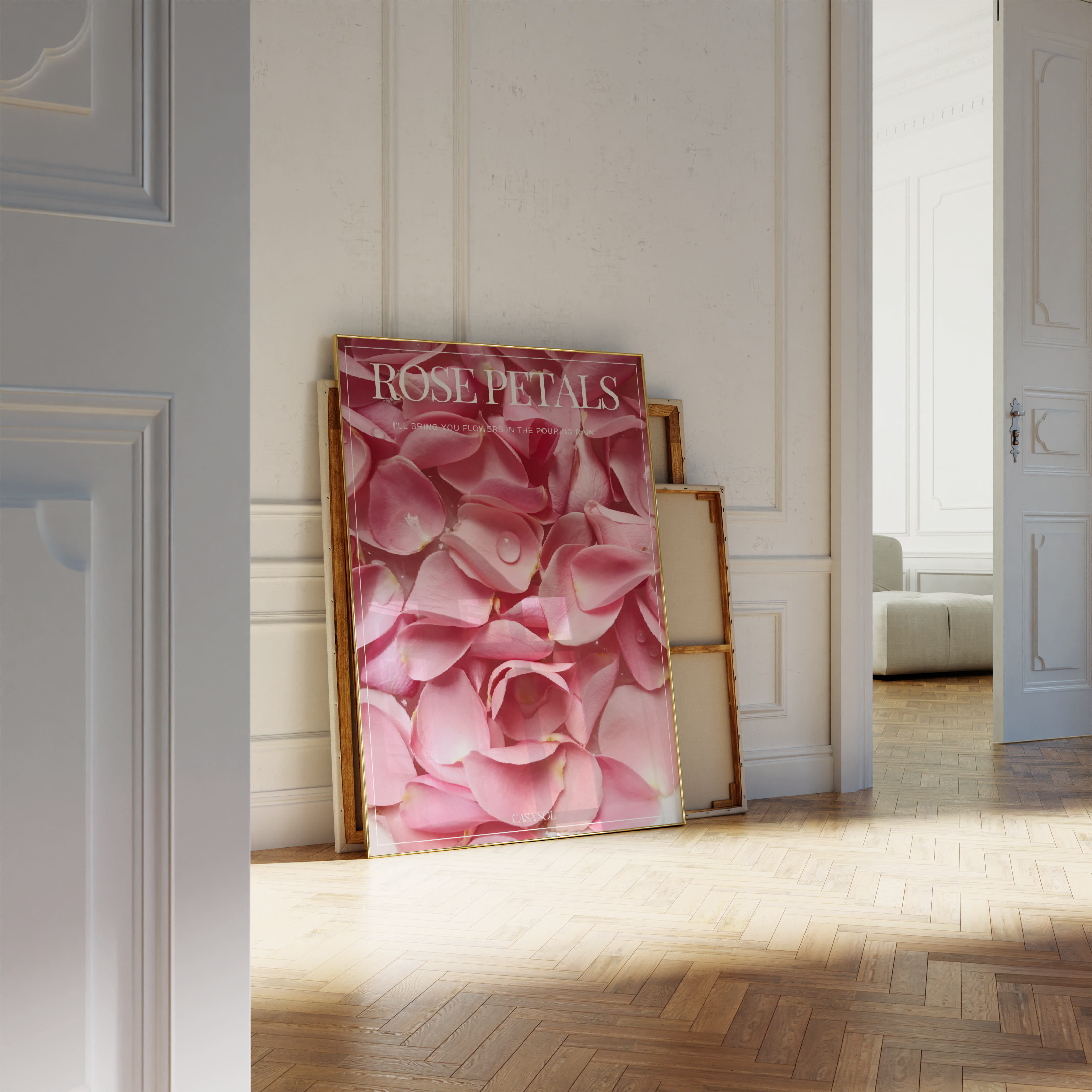ROSES PETALS PRINT