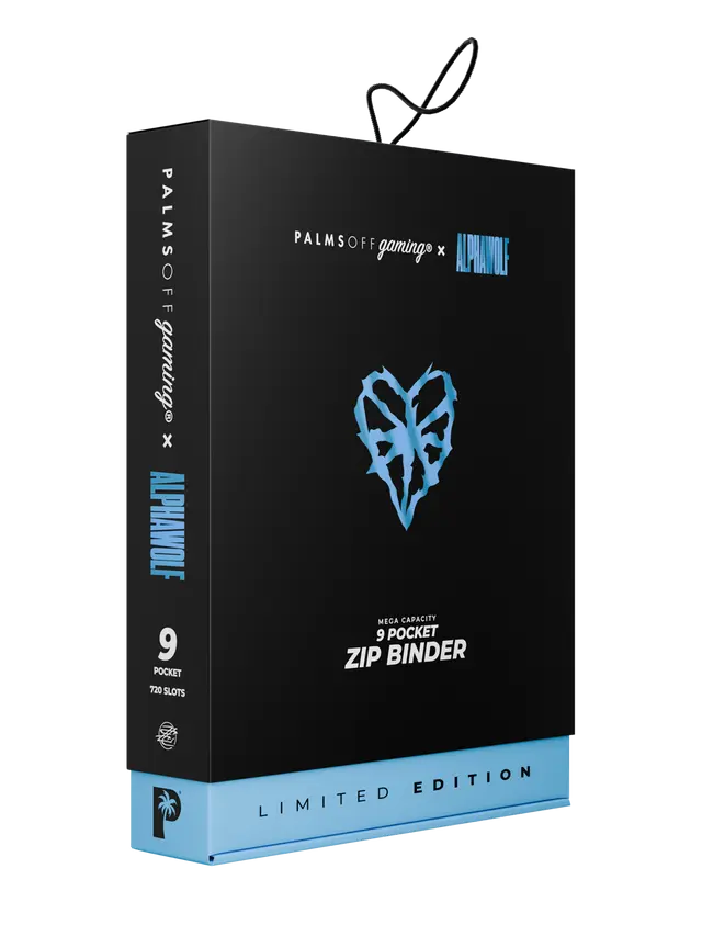 PoG Limited Edition MEGA Capacity 9 Pocket Zip Binder - Alpha Wolf