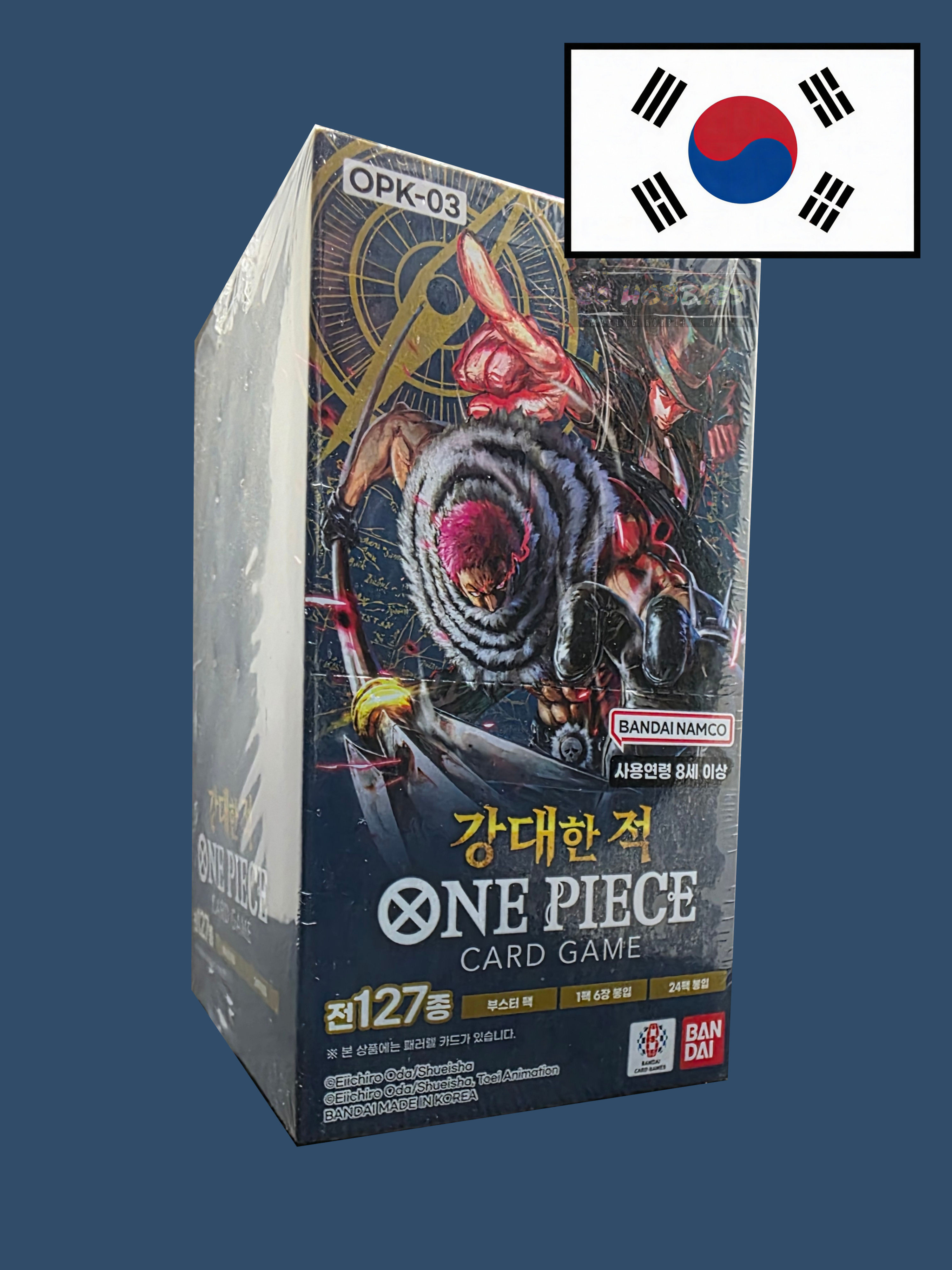 Pillars of Strength OPK-03 One Piece TCG Booster Box Korean
