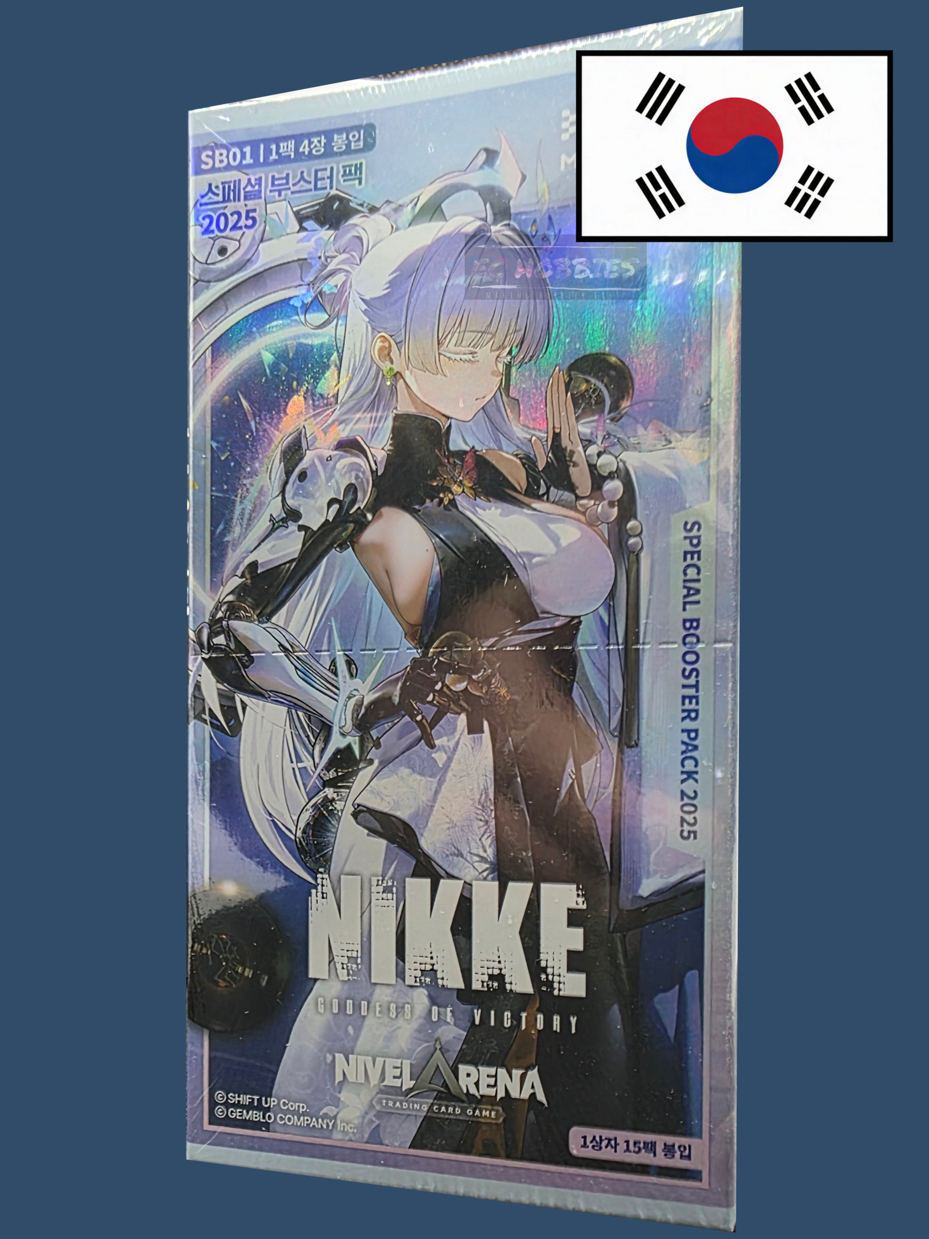 SB01 NIKKE: Goddess of Victory Nivel Arena TCG Booster Box Korean