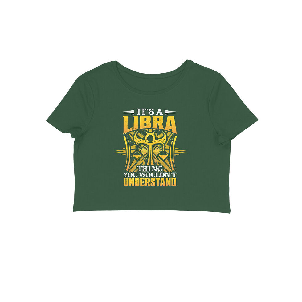 Thumbnail: Libra | TEDDS - CROP TOP