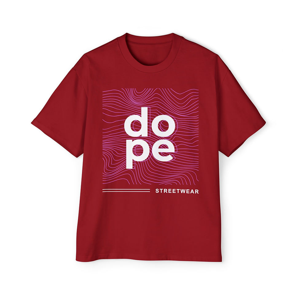 Thumbnail: Dope Streetwear Oversized T-Shirt