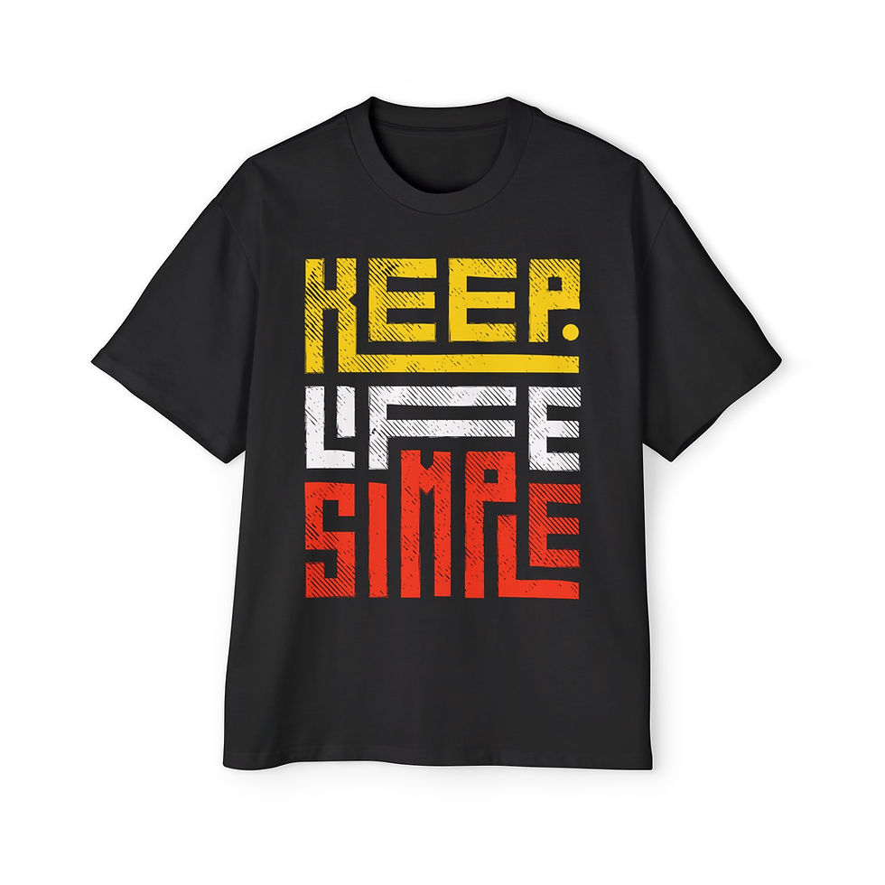 Thumbnail: Keep Life Simple TShirt