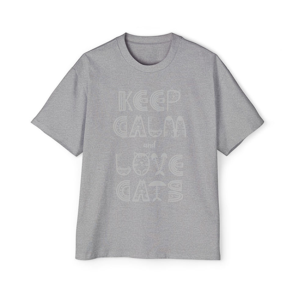 Thumbnail: Keep Calm and Love Cats TShirt