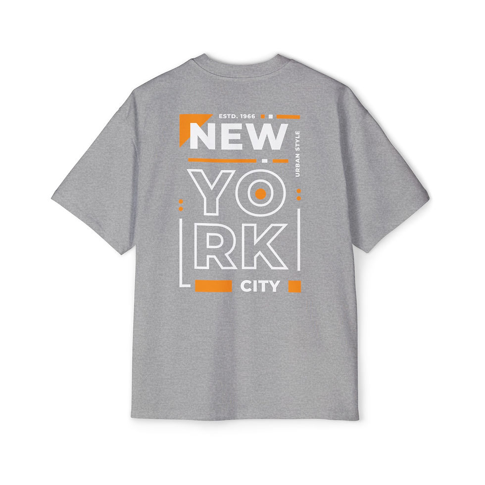 Thumbnail: New York City Backprint Oversized TShirt