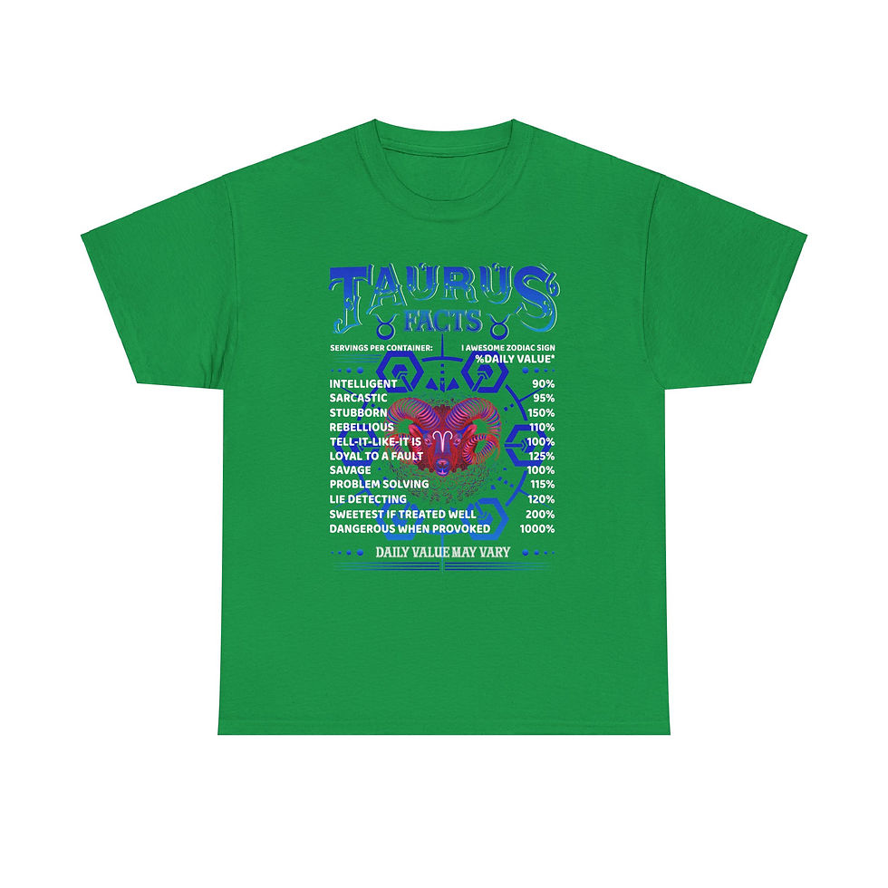 Thumbnail: Taurus Facts T-Shirt