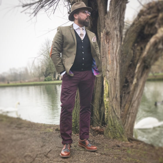 The John Smedley cardigan