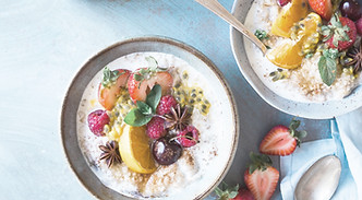 Salada de fruta saudável