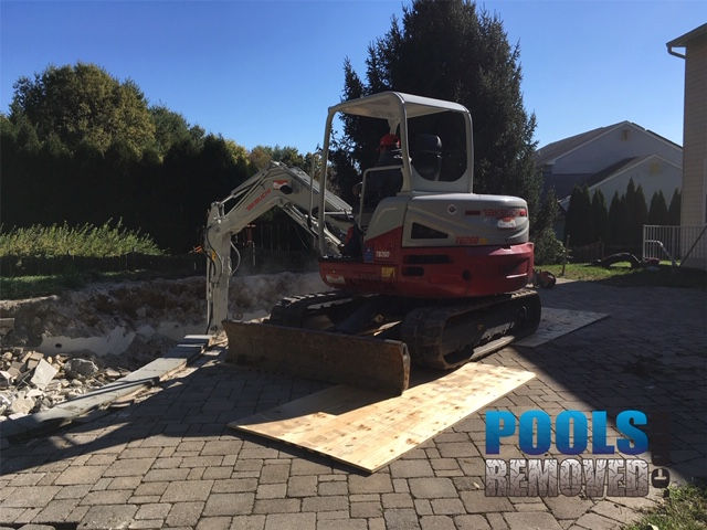 Pool Removal in Ellicott City MD