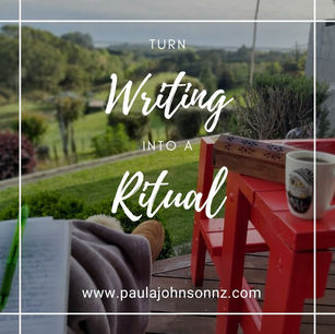 Turn Writing Into A Ritual