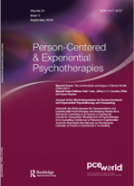 Person-Centered & Experiential Psychotherapies