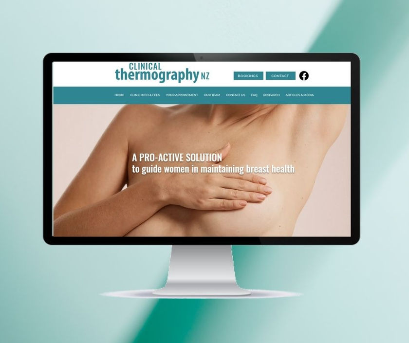 Clinical Thermography Tauranga website