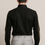 Thumbnail: Black Designer Shirt with Metallic Lace Detailing