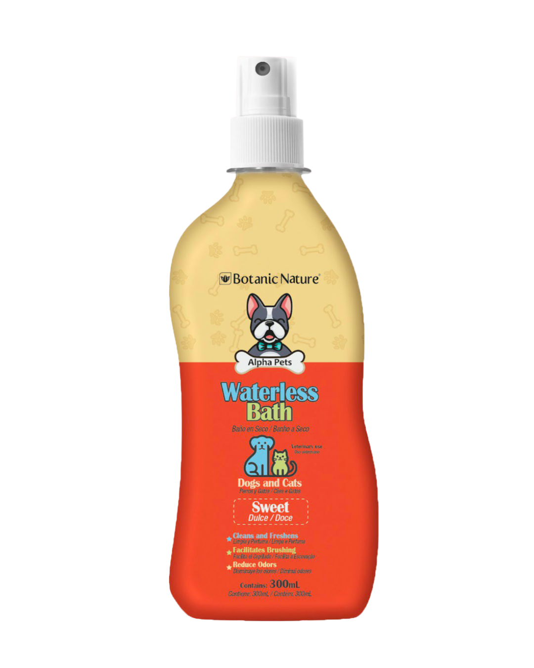 Baño en Seco para Perros y Gatos