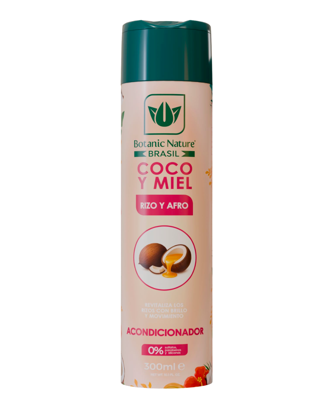Acondicionador Coco & Miel – Nutrición para Rizos y Cabello Afro 300 ml