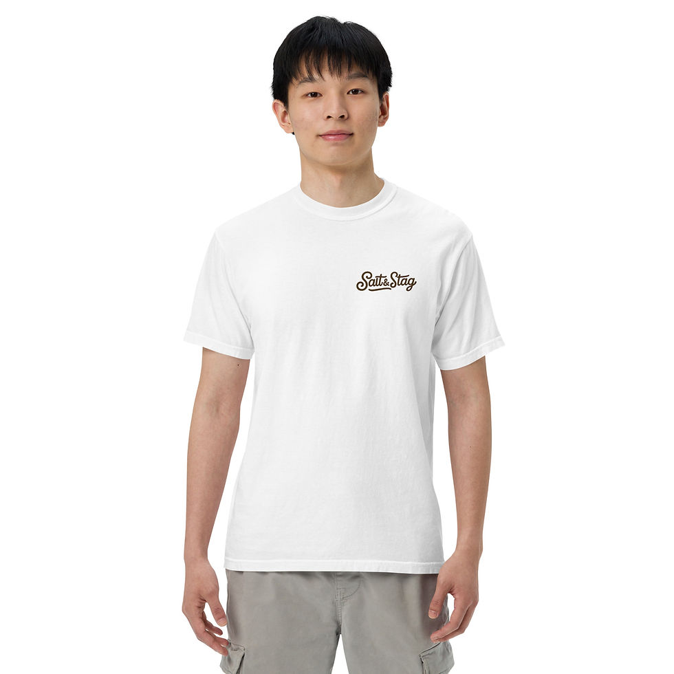 Thumbnail: Unisex garment-dyed heavyweight t-shirt