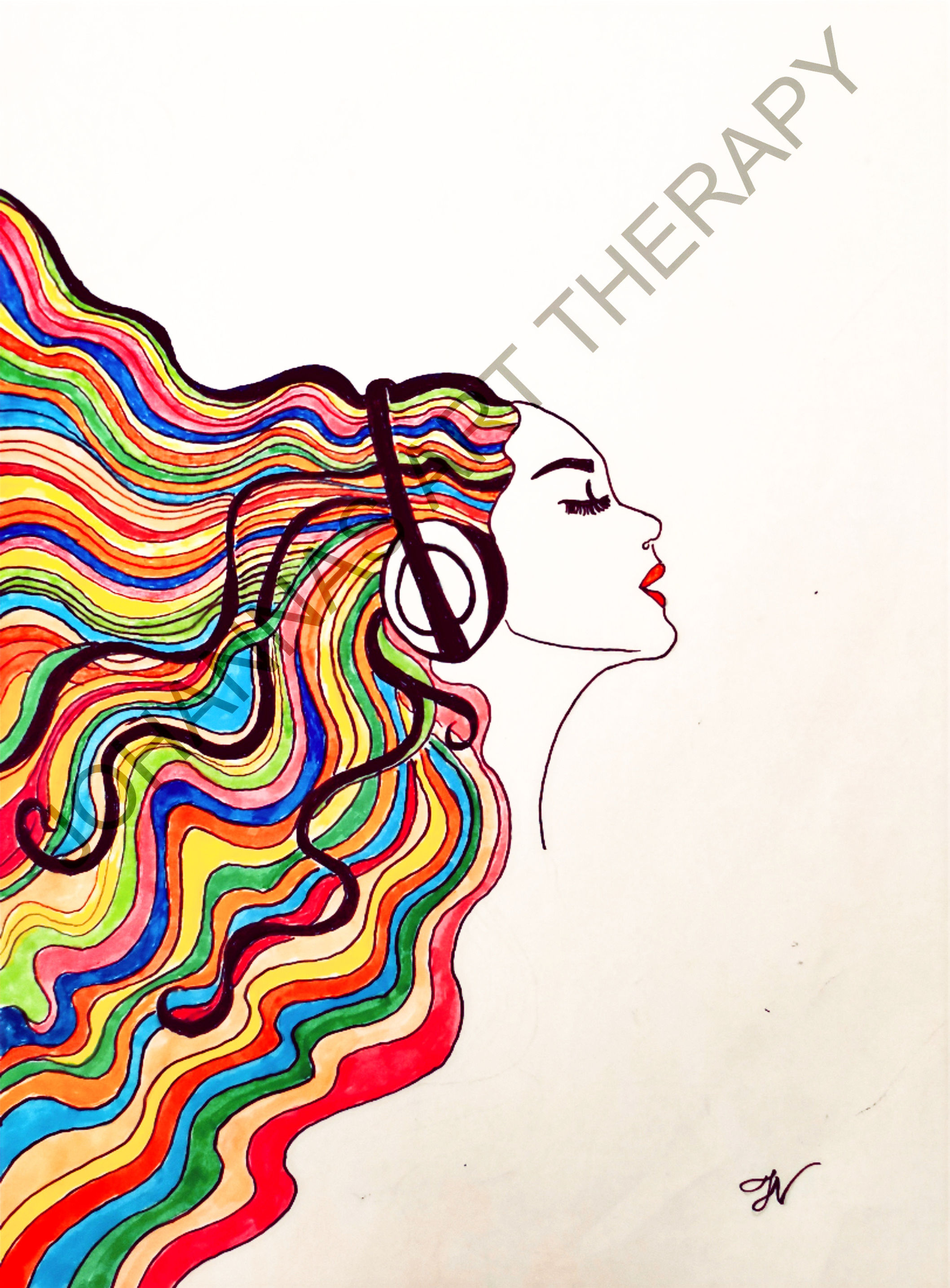 Poster " Let the music take you"