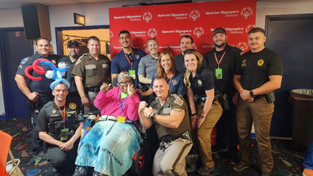 TPD Officers offer support at Special Olympics Oklahoma Summer Games