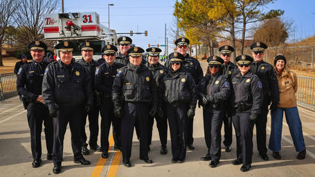 Tulsa police participate in 2025 MLK Jr. Day parade