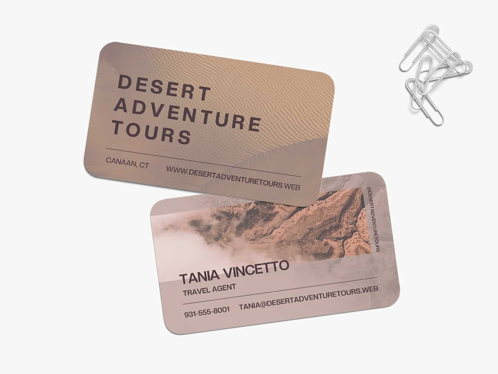 Rounded Corner Business Cards