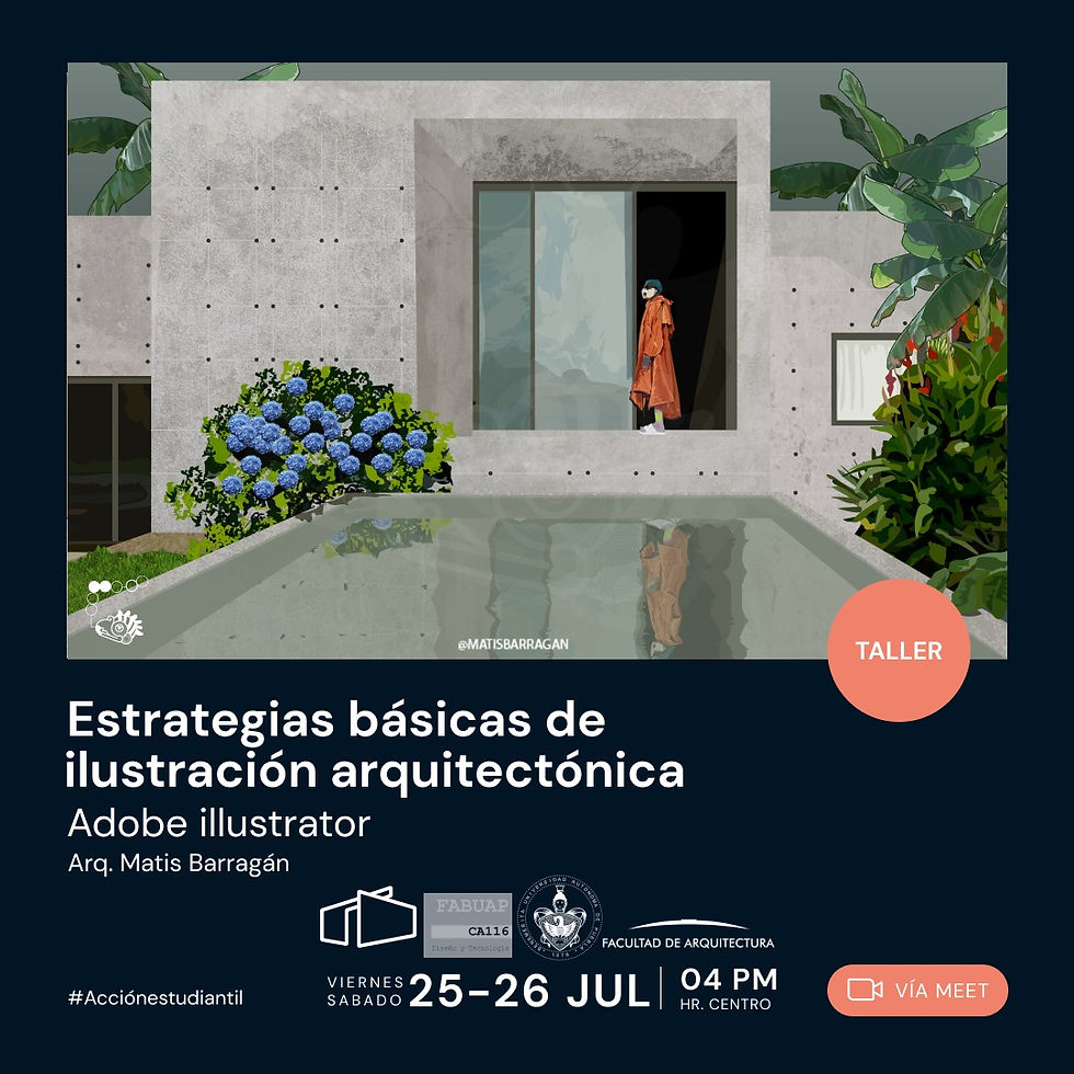 Curso-Taller: Estrategias básicas de Ilustración arquitectónica