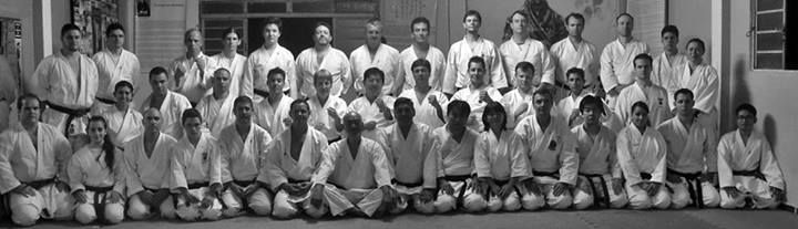 Foto com atletas