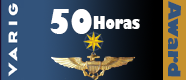 50 horas de voo!