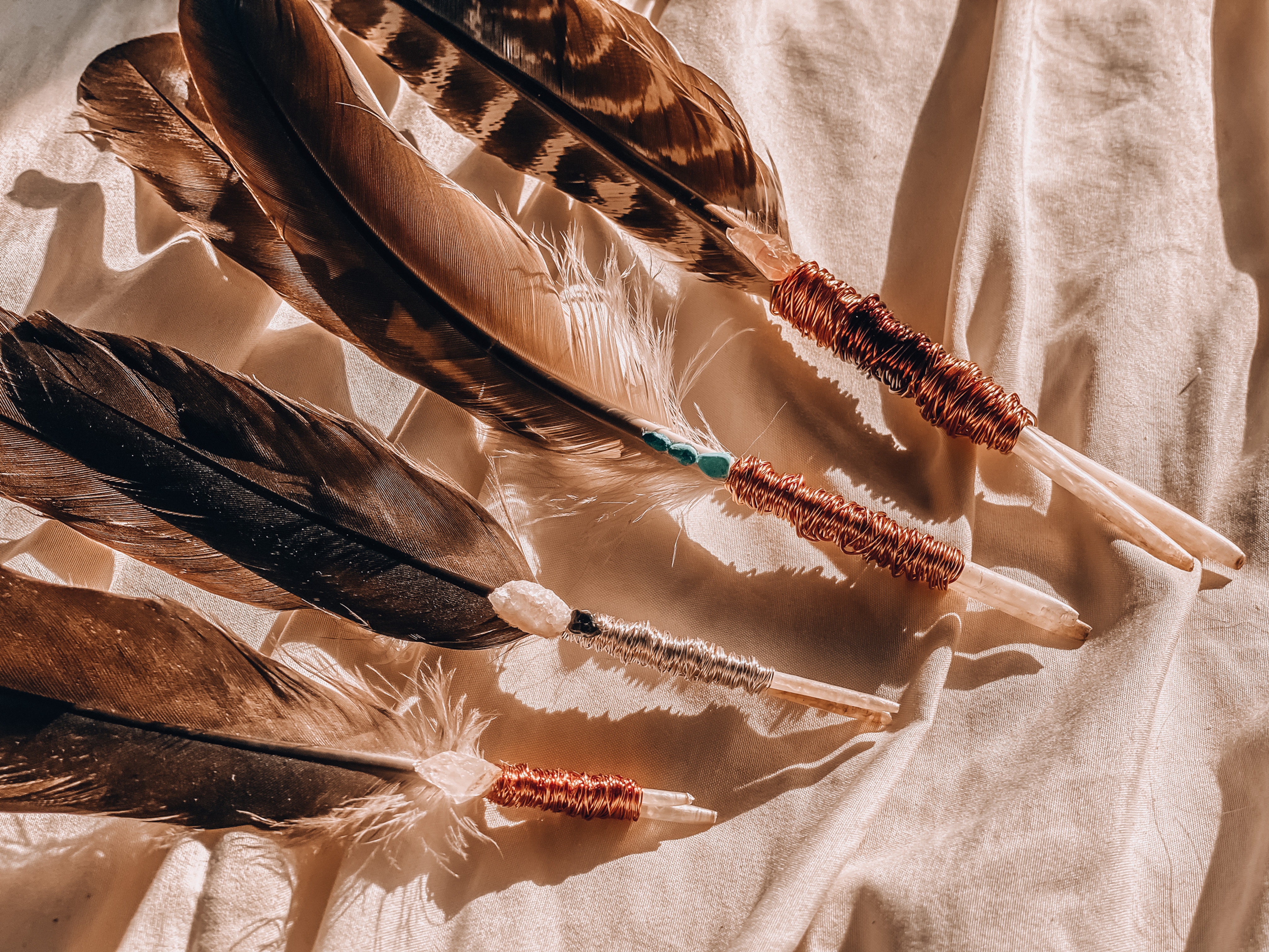 Healing Feather Wands-single, small