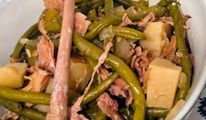 My World-Famous Slow Cooker Green Beans: