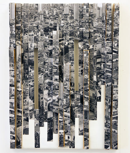 2017
Collage on canvas.
2017.