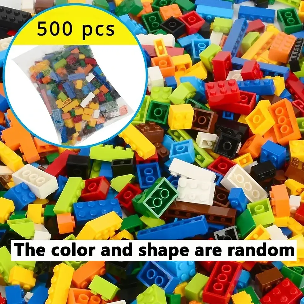 Miniatura: Conjunto de Blocos de Montar Criativos