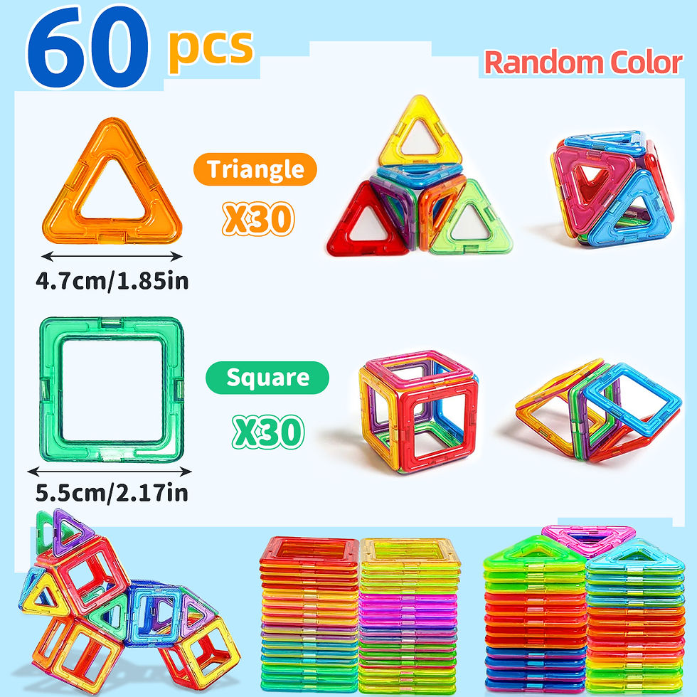 Miniatura: Blocos de Construção Magnéticos DIY