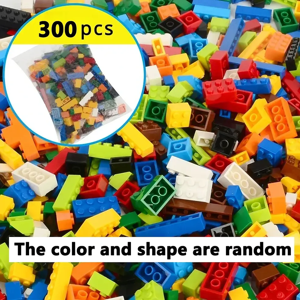 Miniatura: Conjunto de Blocos de Montar Criativos