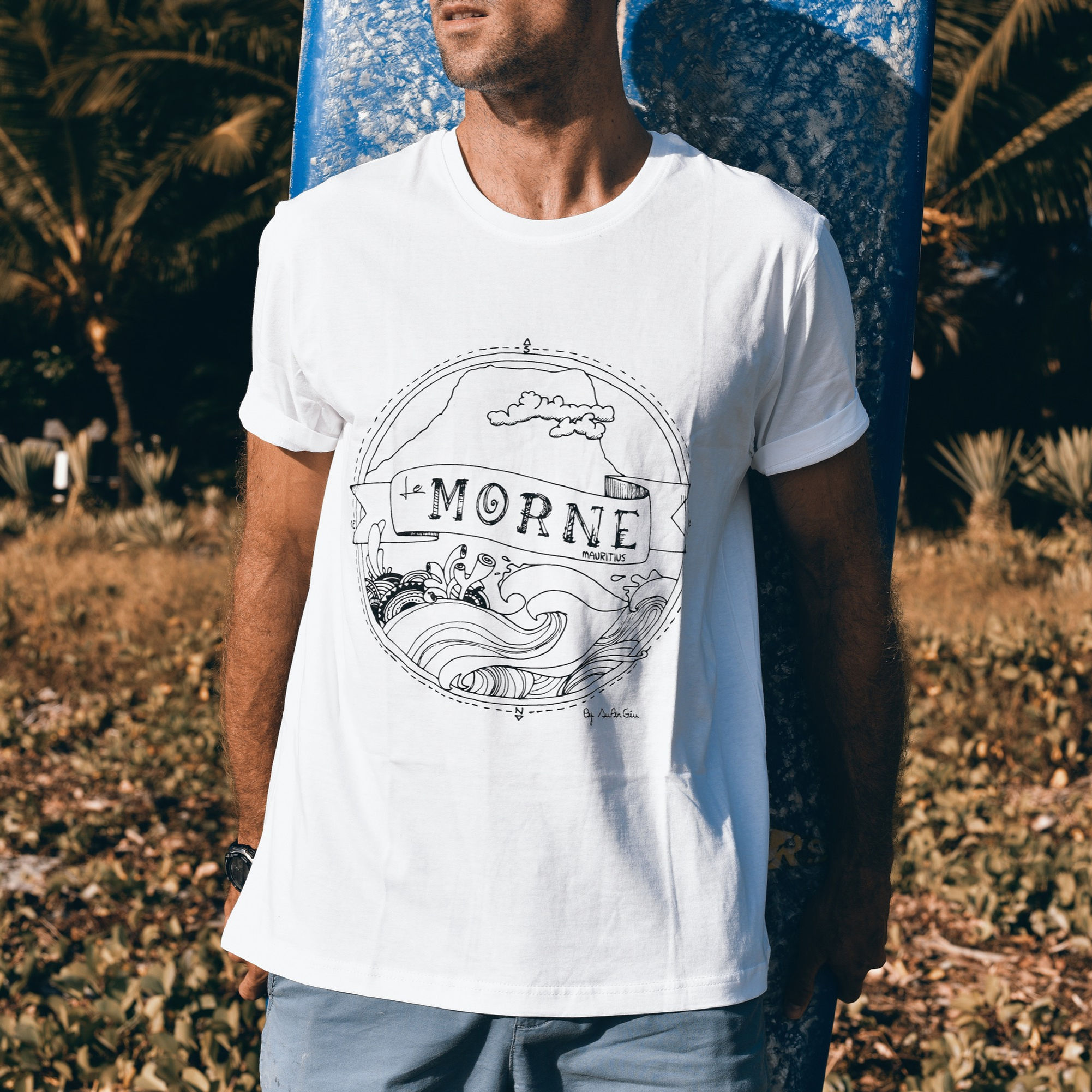 Tshirt Le Morne - mur1050