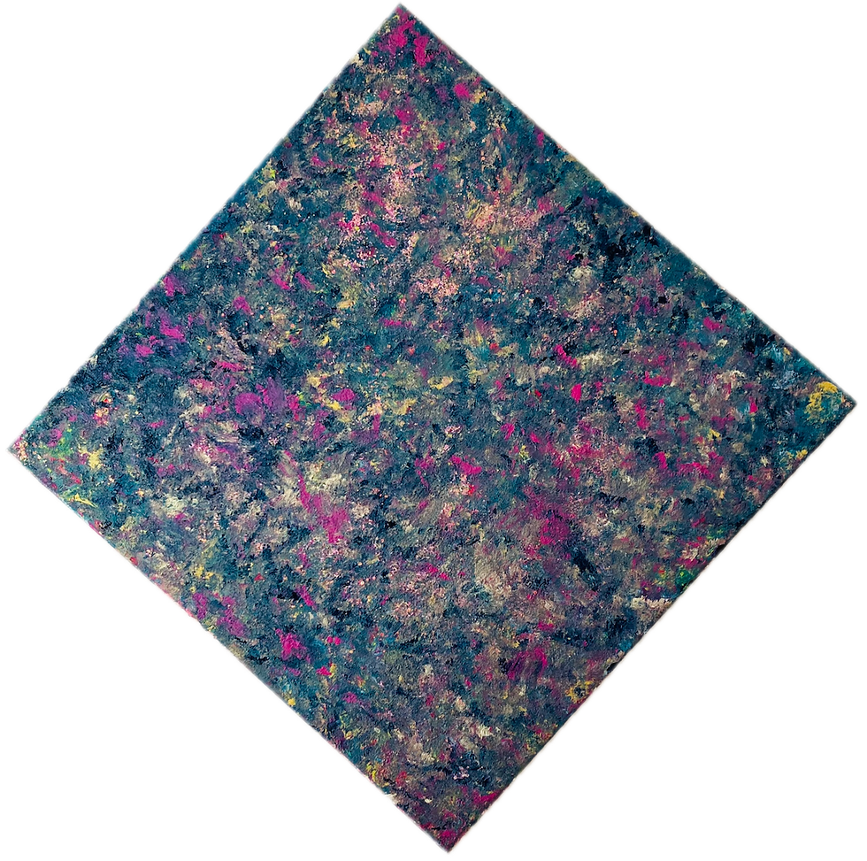 Edge of Heaven by artist Shari Pedowitz | Delicious abstract expression of joy and pain