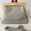Thumbnail: Wooden handle Clutch                                            Grey