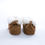 Thumbnail: Sheepskin Baby Booties                                       Walnut 