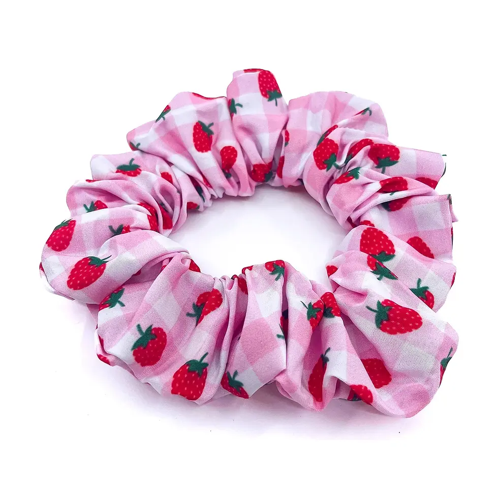 Thumbnail: Scrunchies                                              Assorted designs 