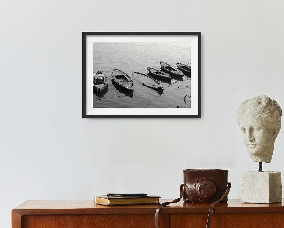 Thumbnail: Boats on Varanasi Ganges