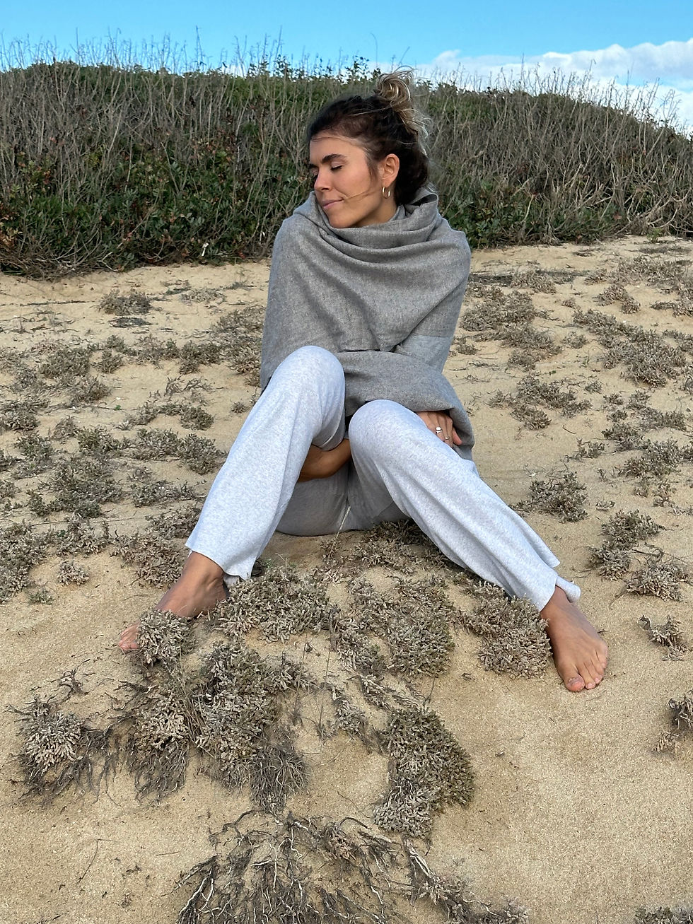 Miniatura: SCIARPA CASHMERE STORM GREY