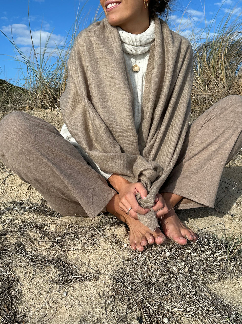 Thumbnail: CASHMERE SCARF CAFELATE