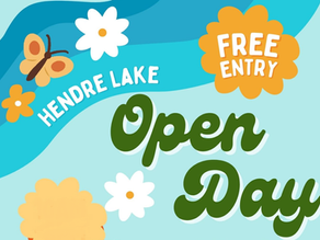 Hendre Lake Open Day Sat 27th June 2026 10.00am - 3.00pm