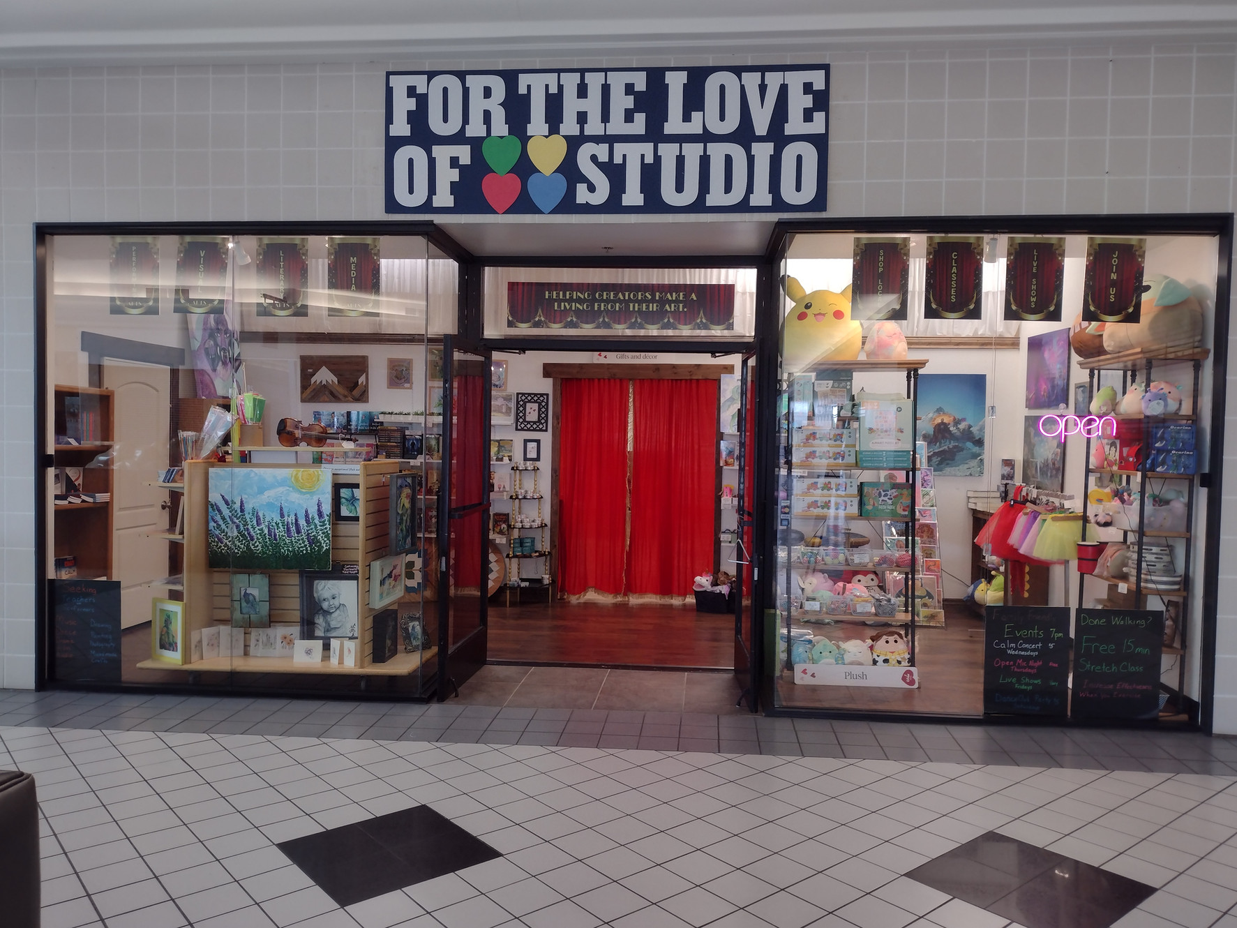 Real studio photo for FOR THE LOVE OF Studios