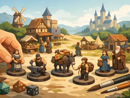Fantasy Civilian Miniatures That Build Living Worlds