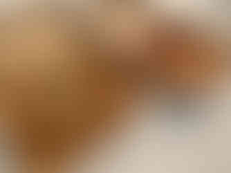 two pizzas sitting on kitchen counter