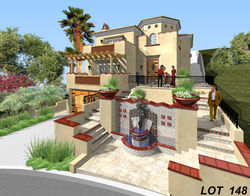Lot 148:  Street View Rendering