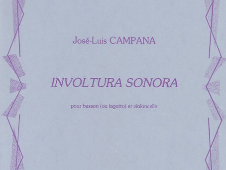 Involtura Sonora for bassoon and cello