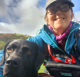 Lisa & her dog Lani