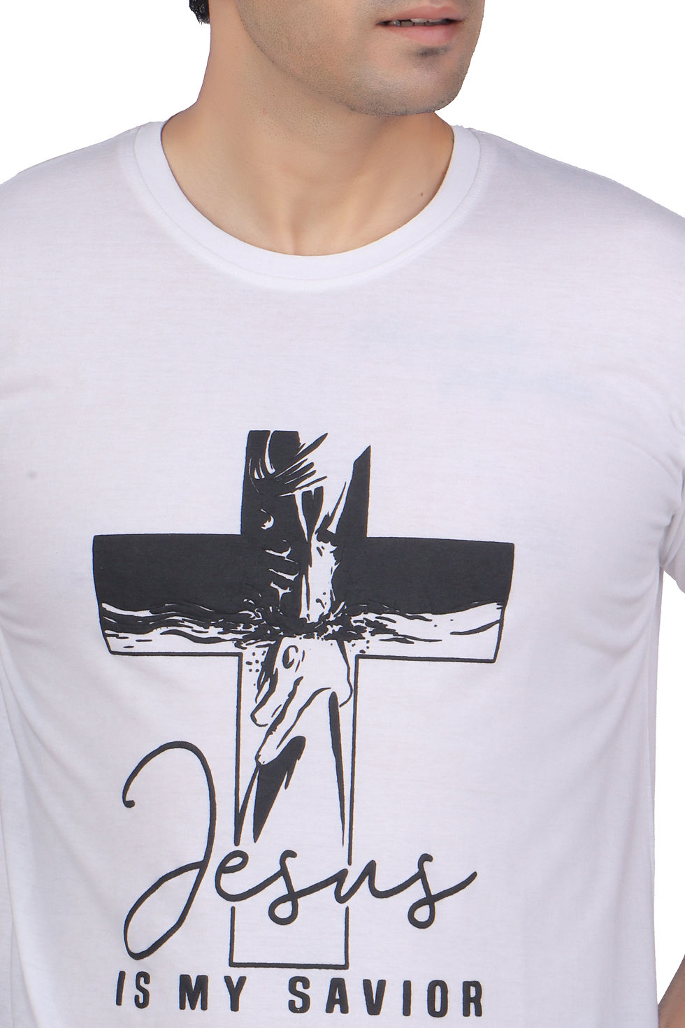 Thumbnail: Smart fit T-shirt Saviour White